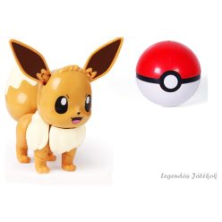Pokemon labdába zárható Eevee jellegű figura 10 cm