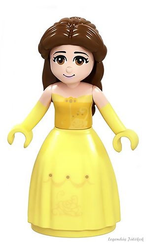 Szépség és a Szörnyeteg - Belle báli ruhában mini figura