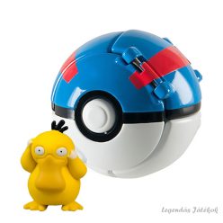 Pokemon labdába zárható mini Psyduck jellegű figura