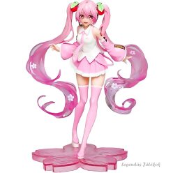 Pink Hatsune Miku figura 15 cm