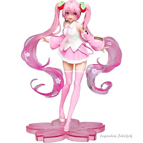 Pink Hatsune Miku figura 15 cm