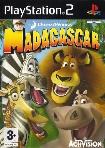 Madagascar Ps2 játék PAL (használt)