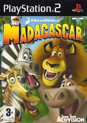 Madagascar Ps2 játék PAL (használt)
