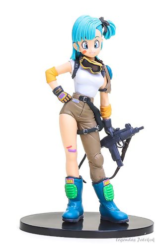 Dragon ball Bulma jellegű figura 18 cm