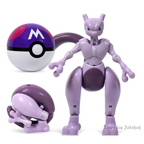 Pokemon labdába zárható Mewtwo figura