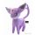 Pokemon Espeon jellegű plüss 15 cm