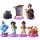 8 db-os Aladdin figura szett 9 cm