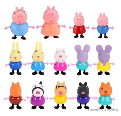 14 db-os Peppa malac figura szett