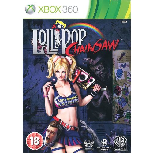 Lollipop Chainsaw xbox 360 játék (használt)