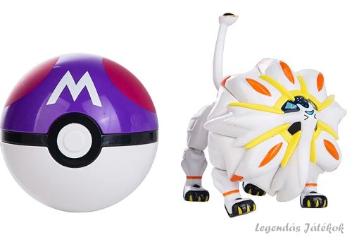 Pokemon labdába zárható Solgaleo jellegű figura