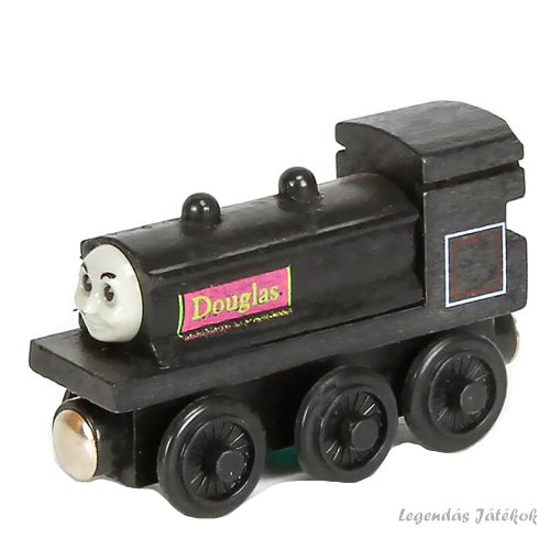 Thomas és barátai Douglas jellegű mágneses fa vonat mozdony