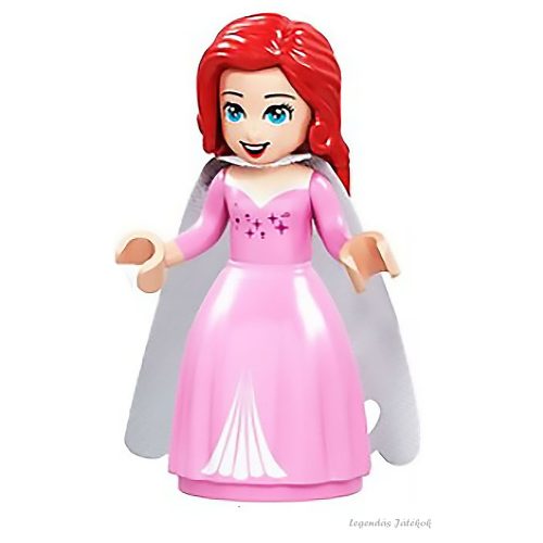 A Kis Hablány Ariel rózsaszín ruhában mini figura