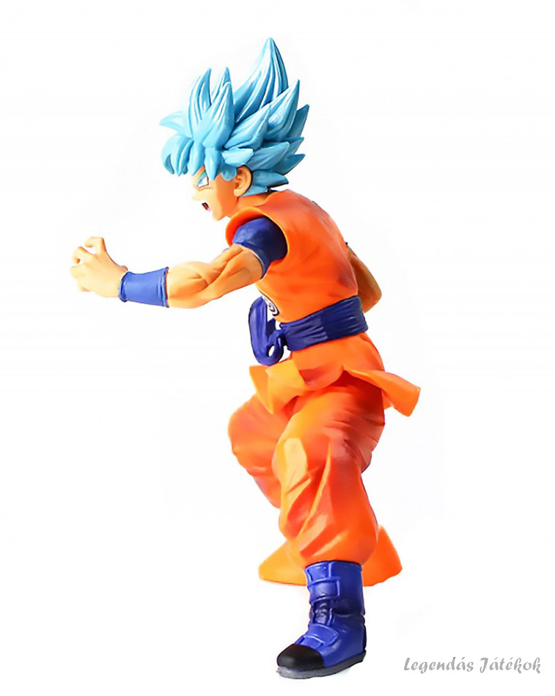 Dragon ball - Songoku Super Saiyan kék hajú figura 20 cm