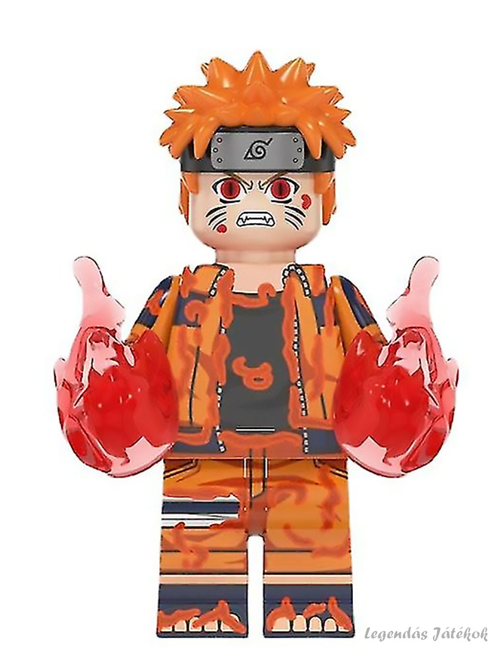 8 db-os Naruto mini figura Rikudo szett