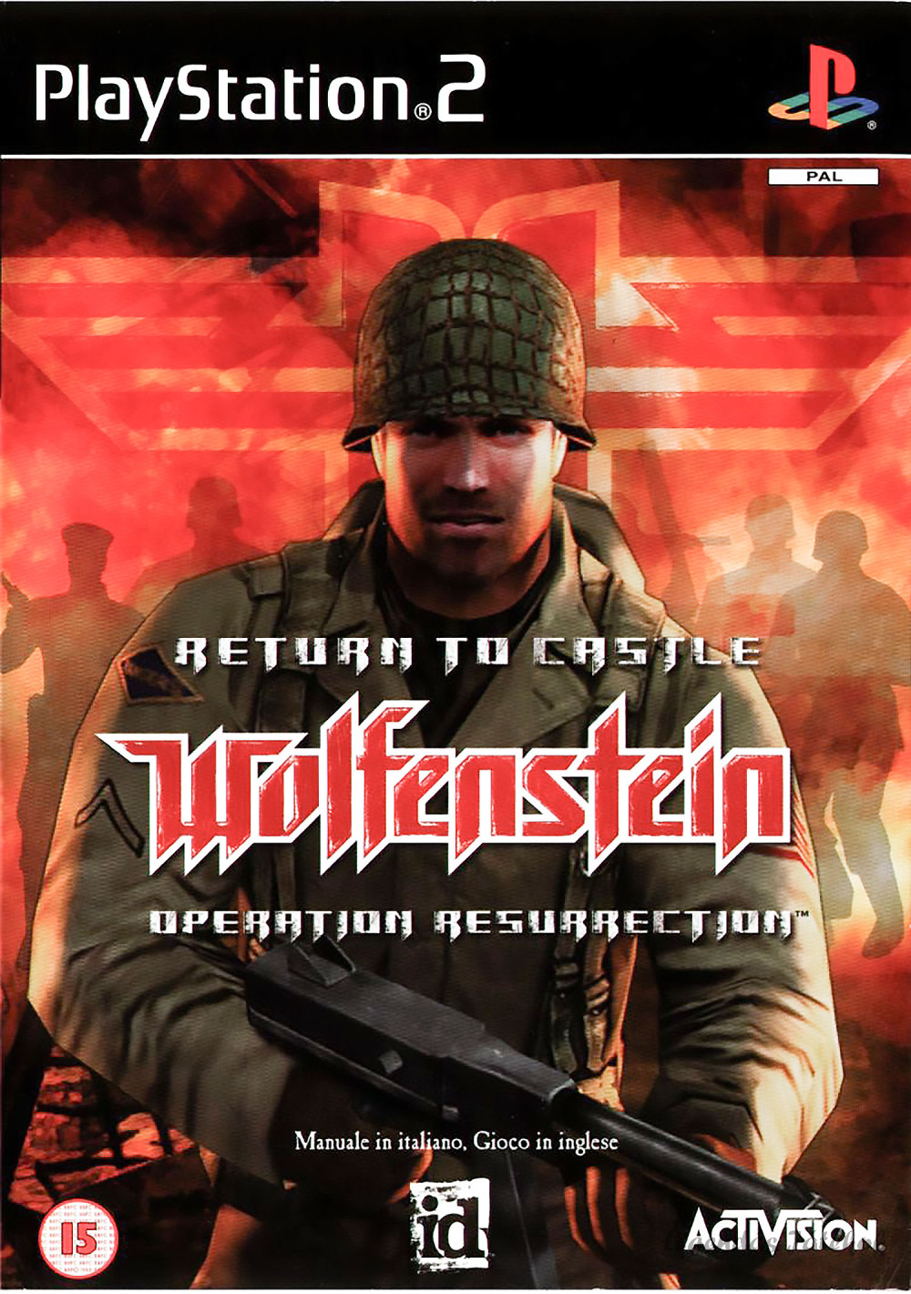 Return to Castle Wolfenstein - Operation Resurrection Ps2 játék PAL (használt)
